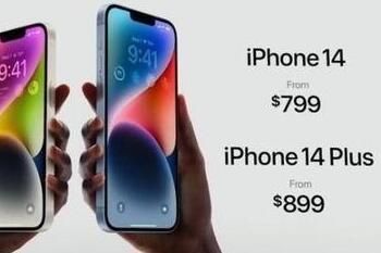 iPhone 14价格多少钱官宣：售价5999元起