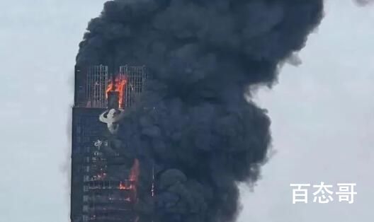 长沙电信大楼明火已被扑灭 人员都以安全撤离