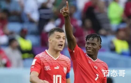 瑞士1-0喀麦隆 恩博洛进球不庆祝 进球了还不高兴？