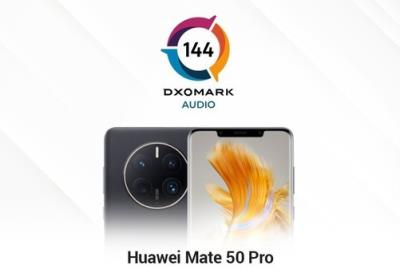 华为Mate50 Pro获DXO排行榜第9名！惜败小米旗舰手机